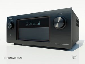 3ds max av receiver denon
