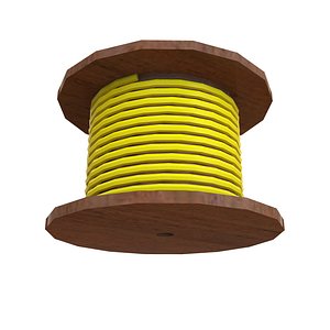 Yellow Wire Roll