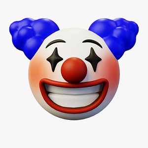 Clown Circus Emoticon Emoji or Smiley