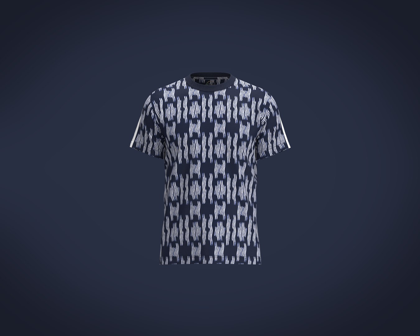 3D T-shirt with shibori dye print and short sleeve with white tipping https://p.turbosquid.com/ts-thumb/ov/kHjW93/sX/tshirtwithshiboridyeprintandshortsleevewithwhitetipping1/png/1709120513/1920x1080/fit_q87/25571d1775dcdc85fb2f26237e60dab34a15c4f6/tshirtwithshiboridyeprintandshortsleevewithwhitetipping1.jpg
