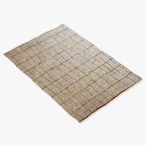 3d amara rug moroccan 9061 model