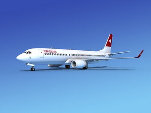 boeing 737-800 737 3d 3ds