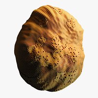 Procedural GeoNodes Beehive