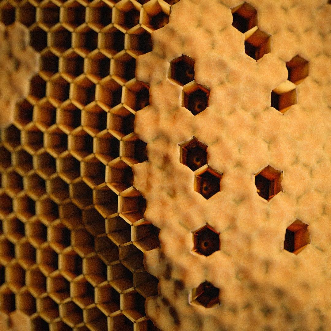 3D Model Procedural GeoNodes Beehive 3D Model - TurboSquid 2186400