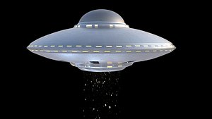 3D UFO model