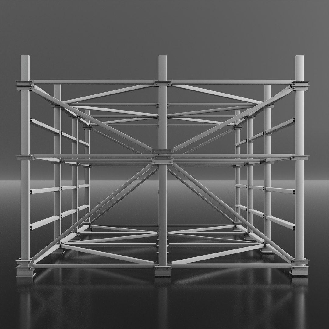 Rack Metal 3D Model - TurboSquid 2245325