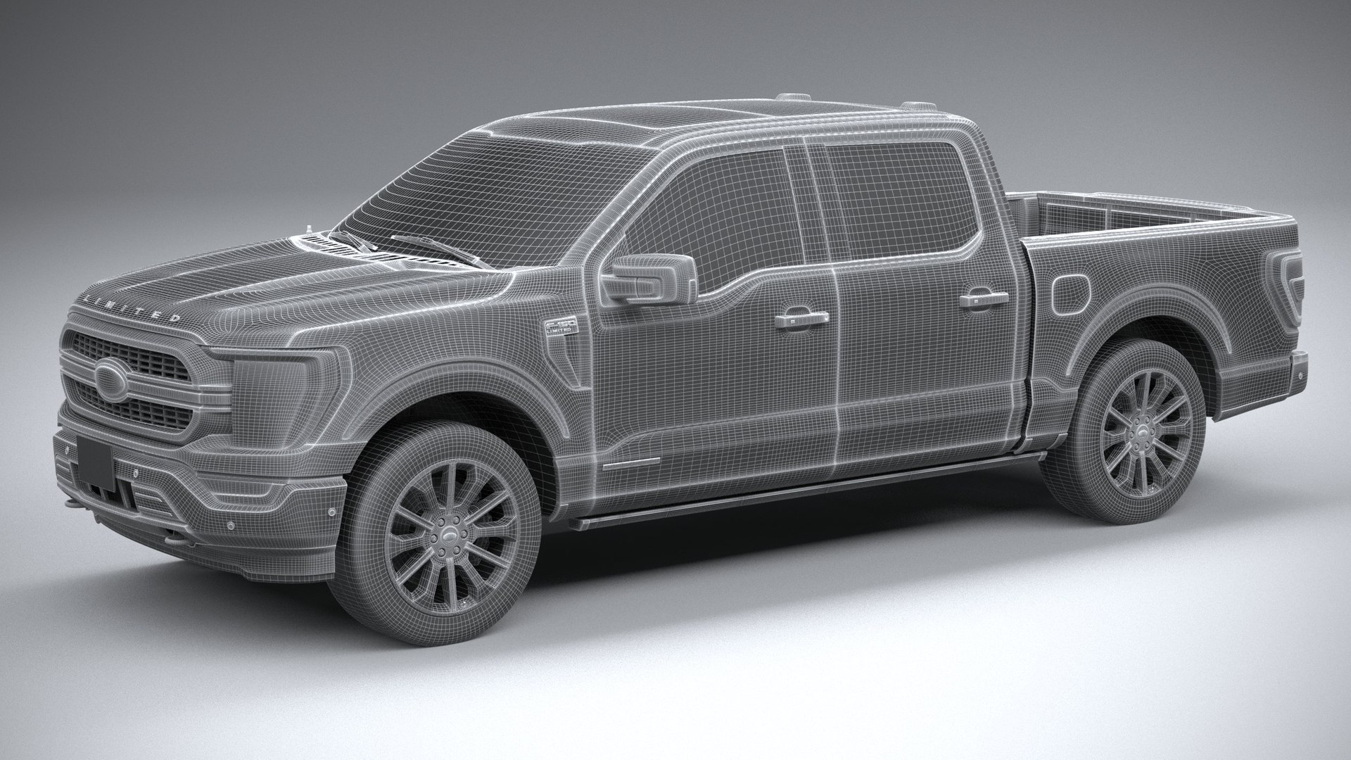 3D model f-150 limited 2021 - TurboSquid 1600211