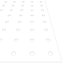 Perforated panel with 5 percent opening 25O61