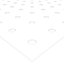 Perforated panel with 5 percent opening 25O61