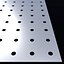 Perforated panel with 5 percent opening 25O61
