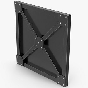 3D Metal Panel model