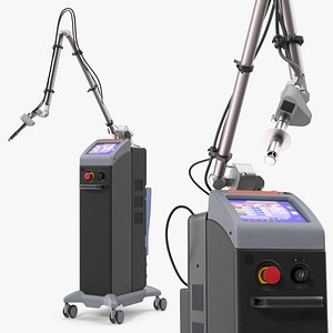 Advanced Fractional CO2 Laser for Aesthetic Procedures Black