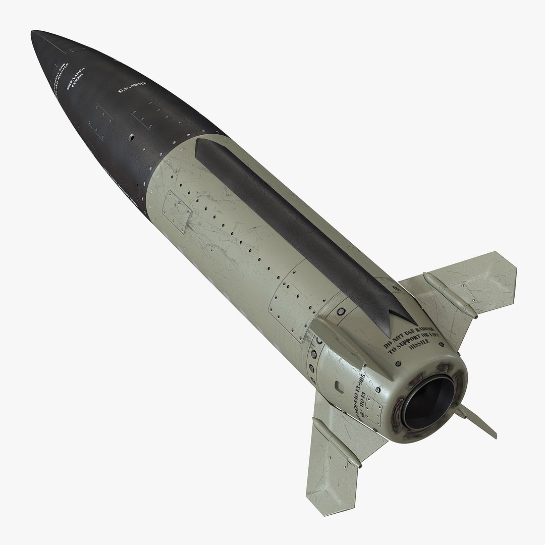 Lockheed Martin MGM 140 ATACMS 2 3D model preview