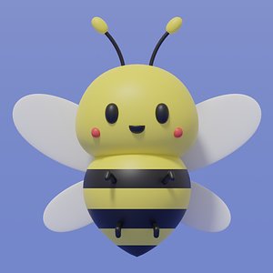 Cute Cartoon Bee