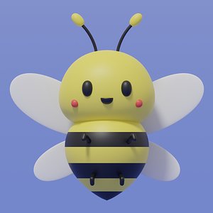 Cute Cartoon Bee