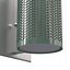 Zigzag wall mounted green ashtray
