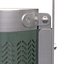 Zigzag wall mounted green ashtray