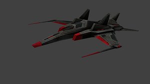 3D fighter jet