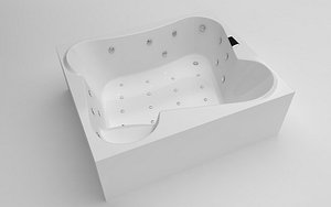 3D bathtub model