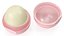 EOS Organic Lip Balm Pink Stripes Closed