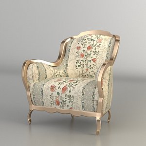 3d classic chair