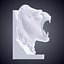 Gorilla Bookend Statue 3D Model PM-18