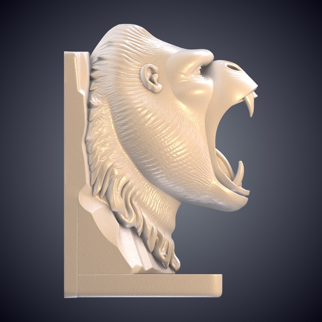 Gorilla Bookend Statue 3D Model PM-18 3D model https://p.turbosquid.com/ts-thumb/ow/GKkEU0/RO/3dprint_model_material_side_l/png/1790957620/1920x1080/fit_q87/b8e81ee661fed476a74793c90b5045190bba991b/3dprint_model_material_side_l.jpg