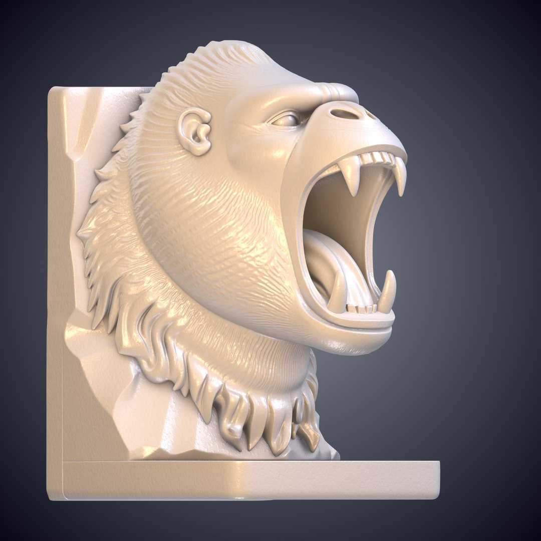 Gorilla Bookend Statue 3D Model PM-18 3D model https://p.turbosquid.com/ts-thumb/ow/GKkEU0/n1/3dprint_model_material_front_left_45/png/1790957603/1920x1080/fit_q87/7125915248228d90da67ca6a4e36118dee9142e2/3dprint_model_material_front_left_45.jpg