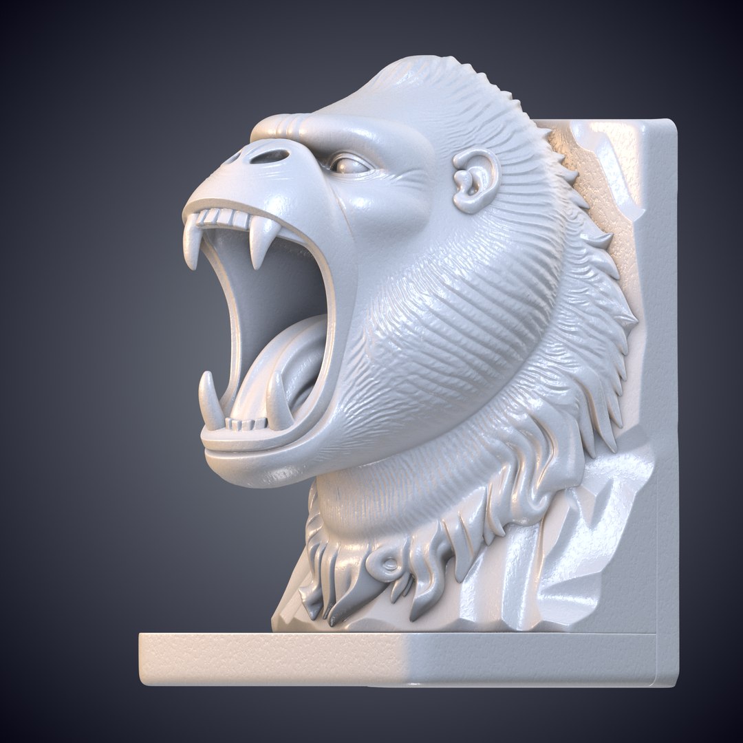 Gorilla Bookend Statue 3D Model PM-18 3D model https://p.turbosquid.com/ts-thumb/ow/GKkEU0/x0/3dprint_model_material_front_right_45/png/1790957605/1920x1080/fit_q87/97ca8a13fc1d579690145f058849cd9780978f8e/3dprint_model_material_front_right_45.jpg
