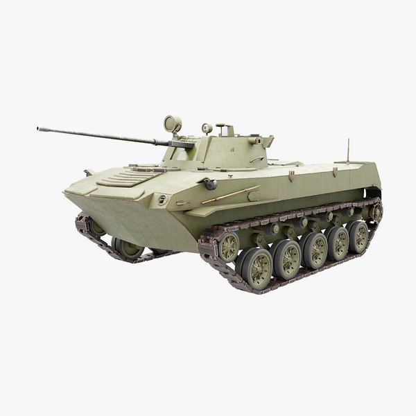BMD-2 Low Poly 3D model