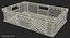plastic crate box 3D