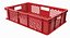 Plastic Crate Box 3D Model