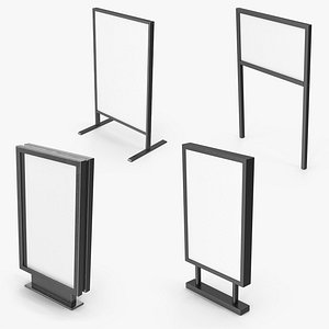 Street Billboards Collection 3D