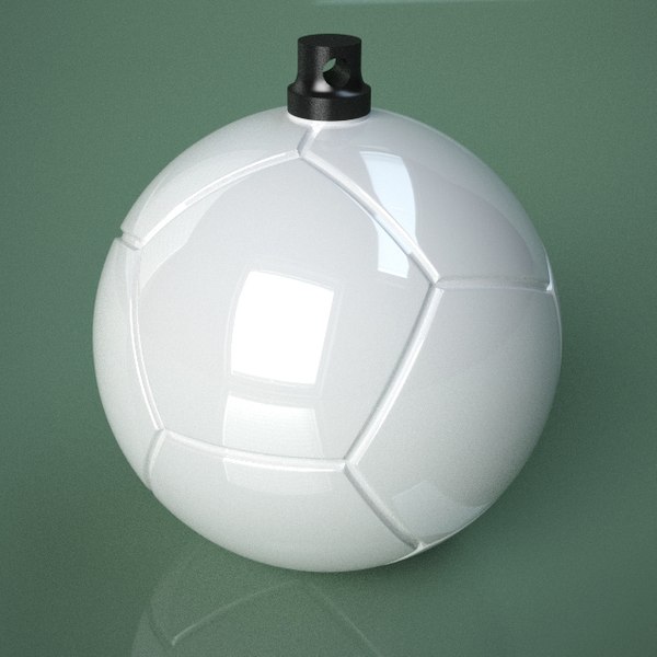 3D printable soccer ball socket model