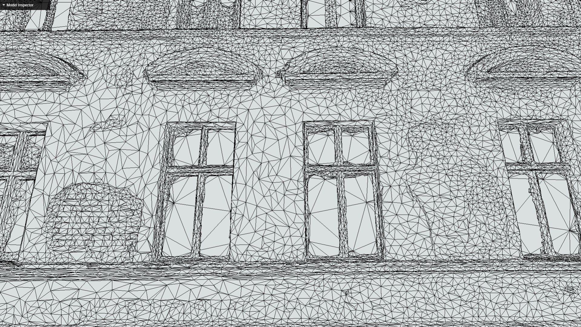 3D Facade Of A Tenement House With Falling Plaster - TurboSquid 2240224