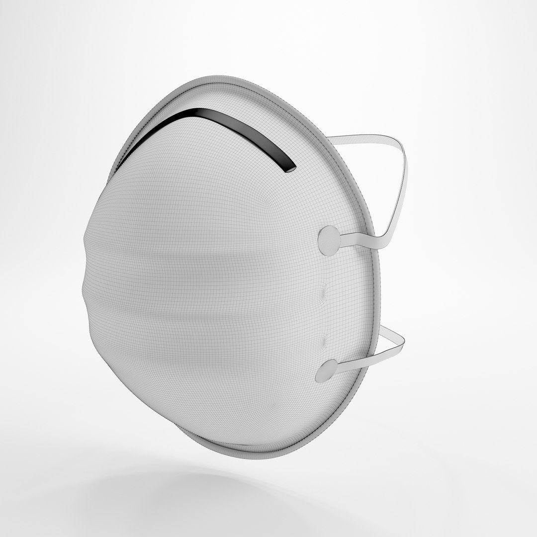 3D Pollution Mask 3D Model3dsMax Vray - Ready to Render - TurboSquid ...