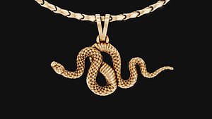 snake pendant