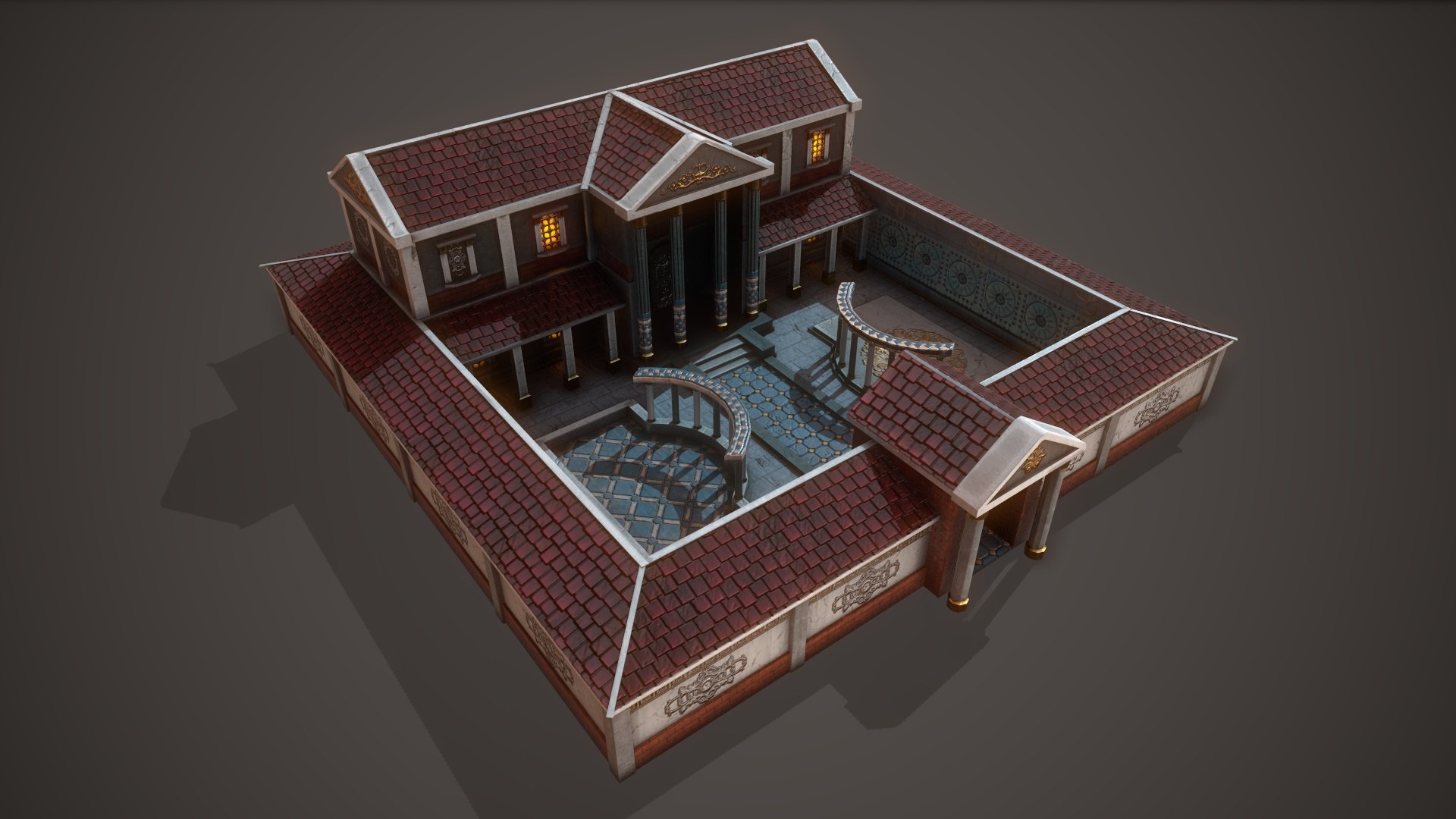 modelo 3d Villa de los antiguos parricos - TurboSquid 1655934
