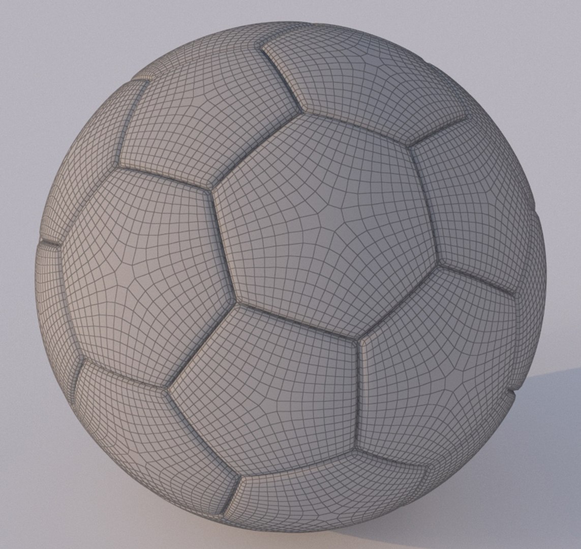 3ds max soccer ball