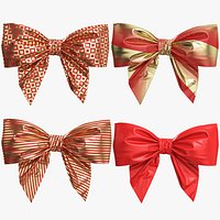 Collection Low Poly Bow 03