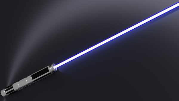 free lightsaber 3d model