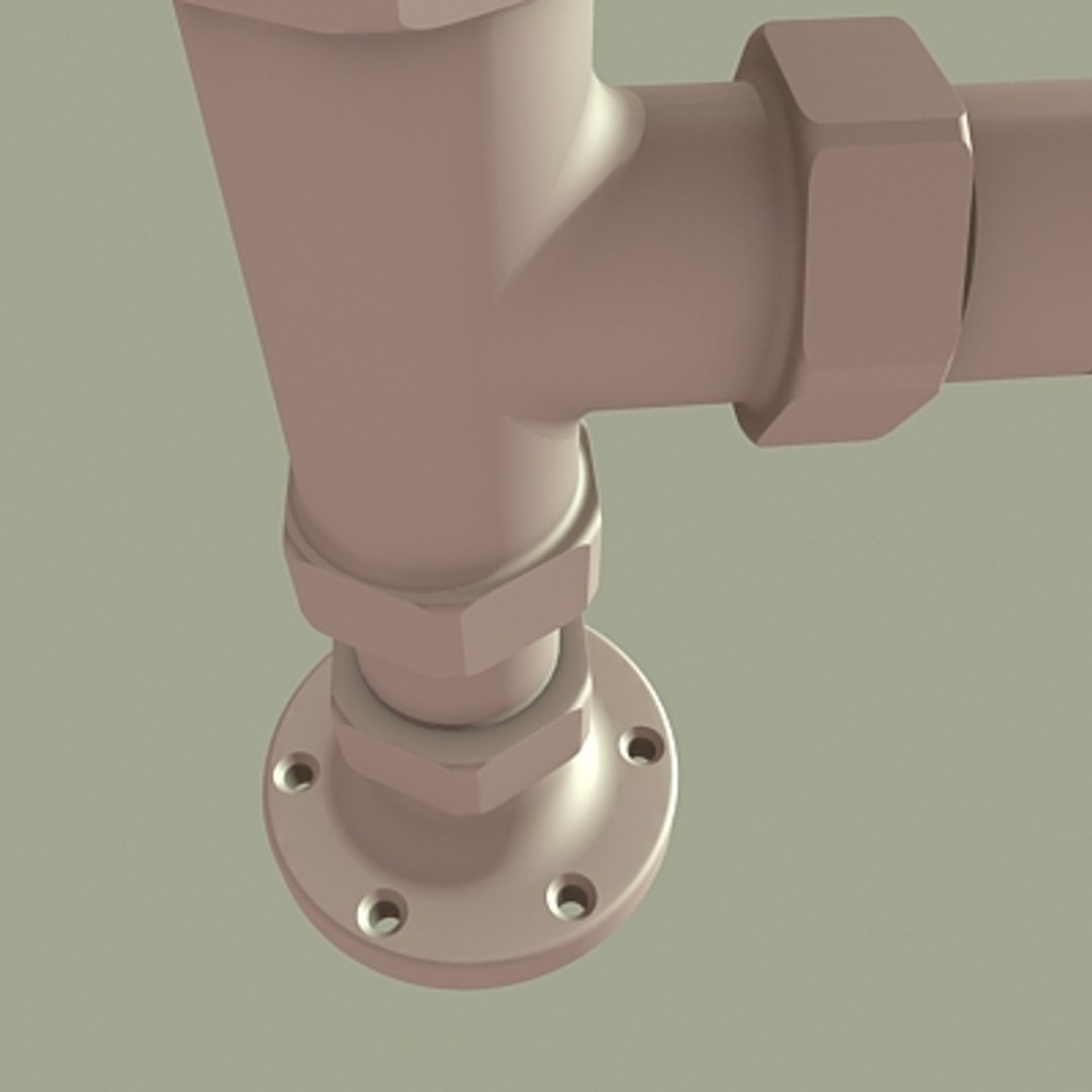 Pipe Fittings 3d Model