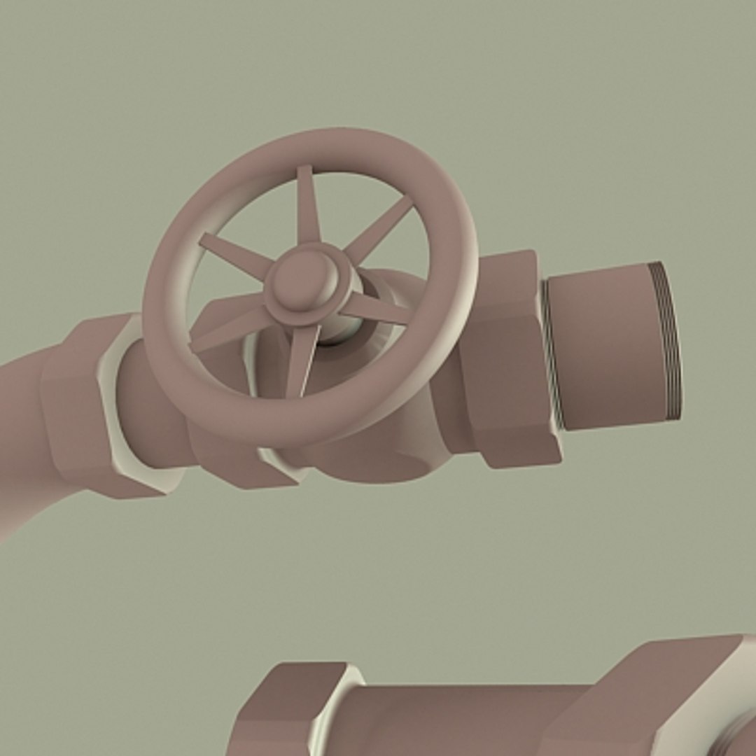 Pipe Fittings 3d Model