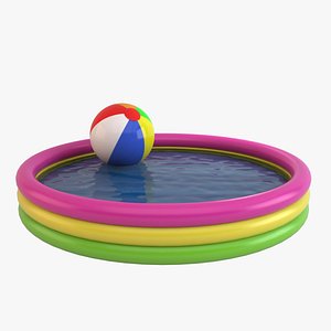 3ds max inflatable kiddie pool