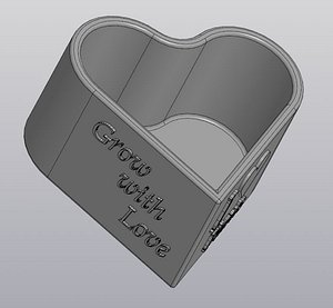 3D flowerpot plants model