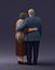 Couple de personnes âgées 1001