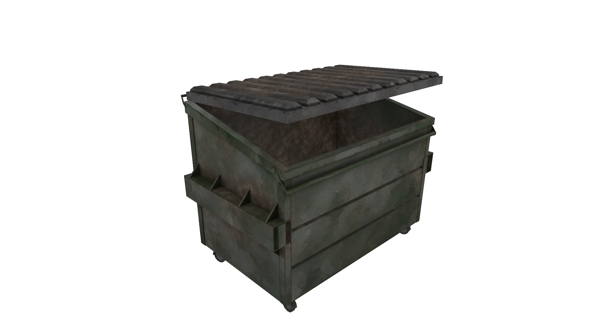 Garbage Container 3D model - TurboSquid 1997433