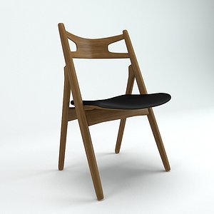 hans j wegner ch29 3d model