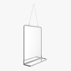Vintage hanging mirror