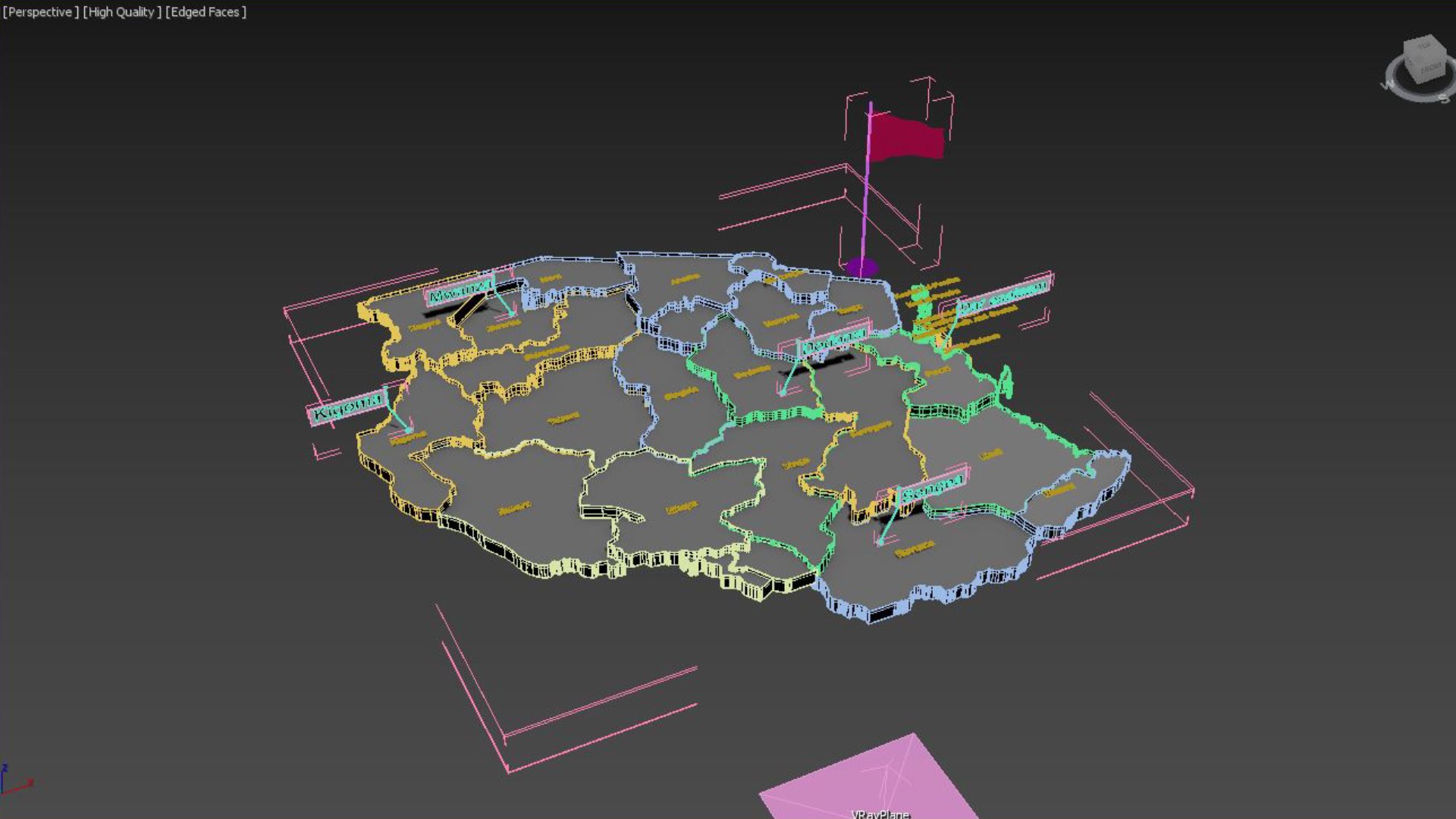 3D State Cities Capital Model - TurboSquid 1693684